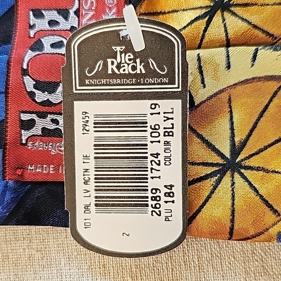 Tie Rack Disney 101 Dalmations 100% Silk Tie - Picture 6 of 10